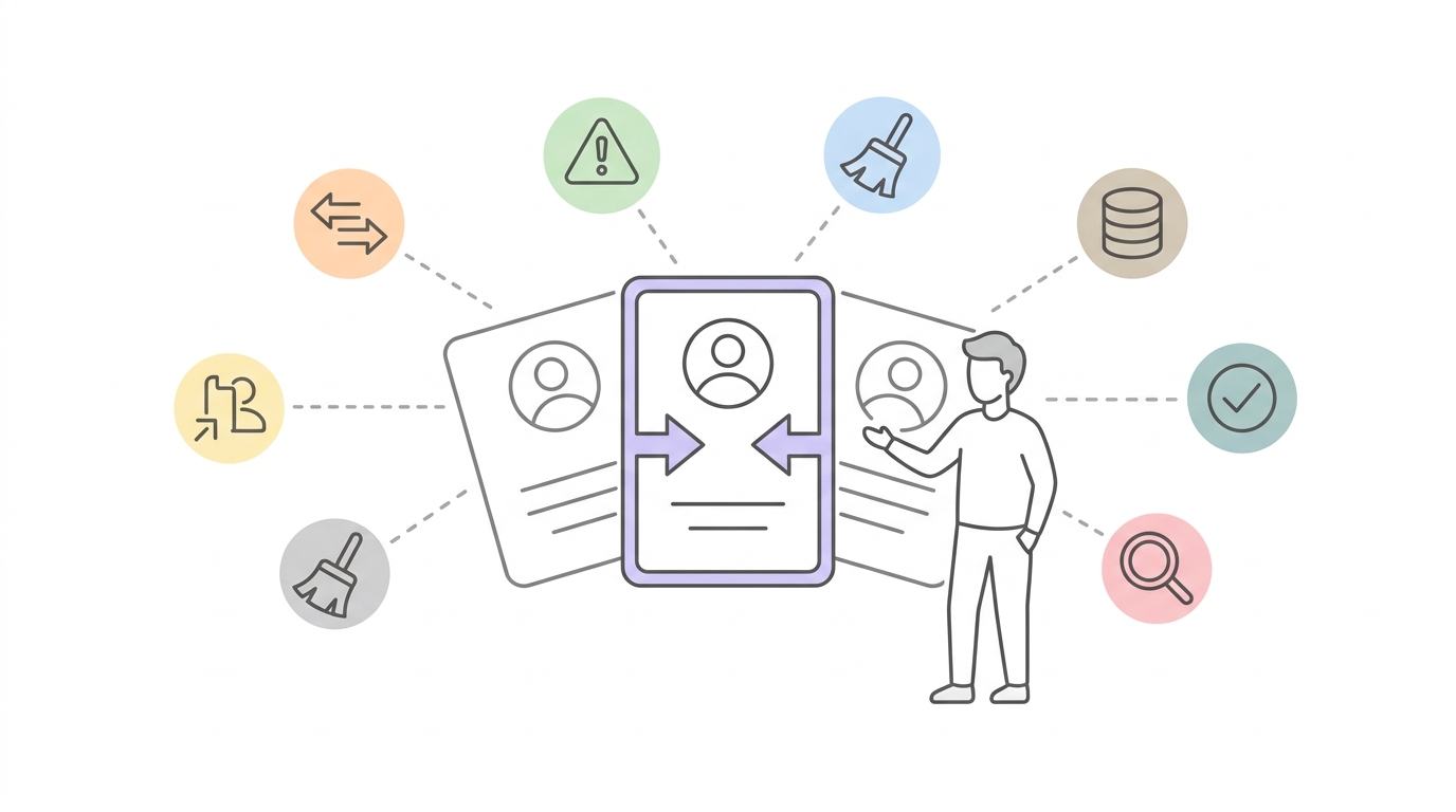 Nuova funzionalità: unione contatti